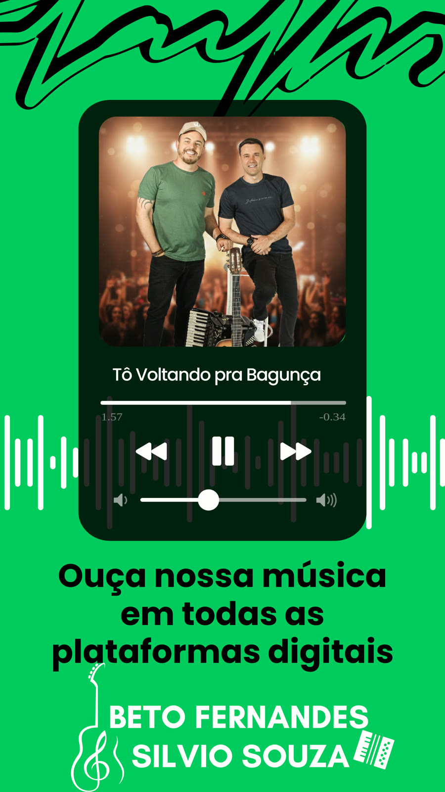 Lançamento do single Tô Voltando pra Bagunça